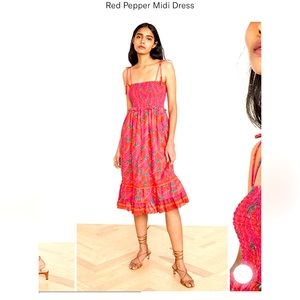 Farm Rio red pepper dress! So fun!